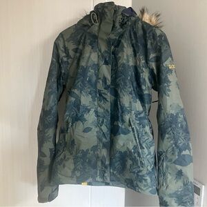 Roxy women’s medium jet ski snowboard jacket